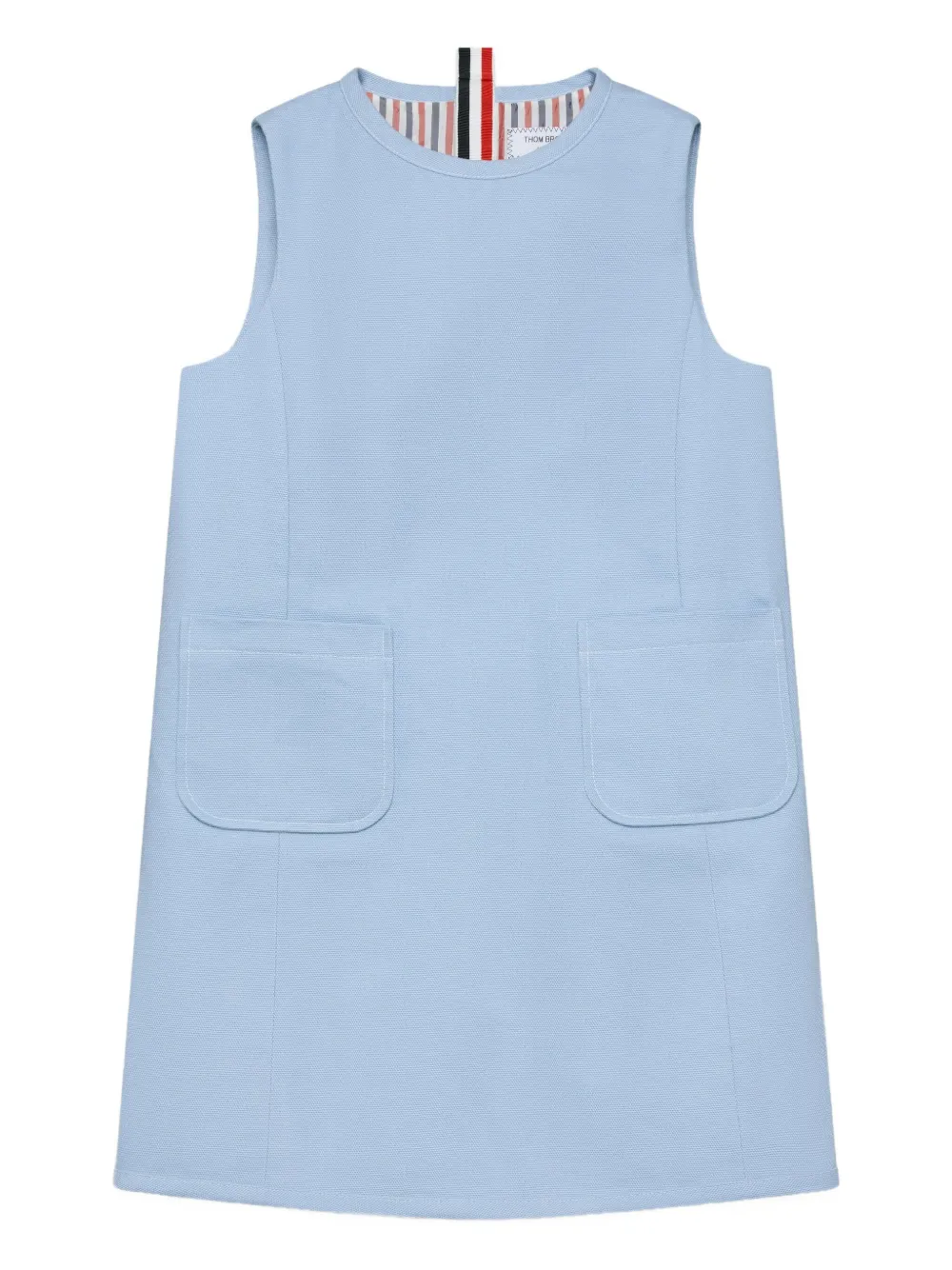 

Платье без рукавов Thom Browne Kids, синий