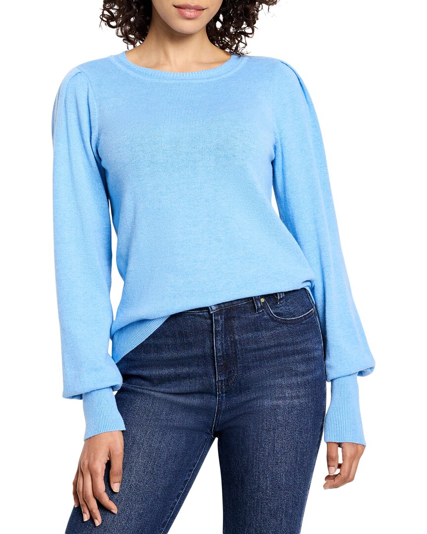 

NIC+ZOE Женский свитер с рукавами Nic + Zoe, синий