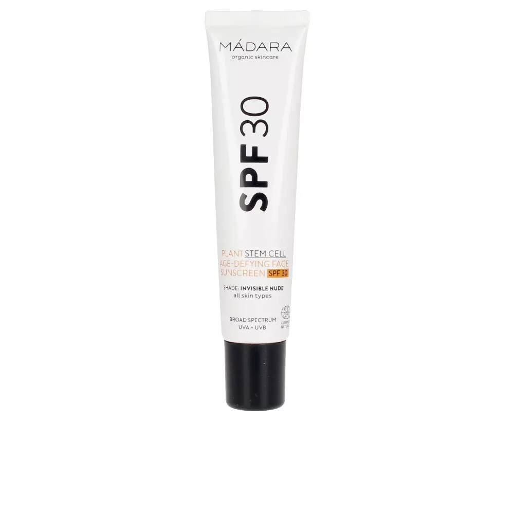 

Солнцезащитный крем Plant Stem Cell Age-Defying Face Sunscreen Spf30 Mádara Organic Skincare, 40 мл