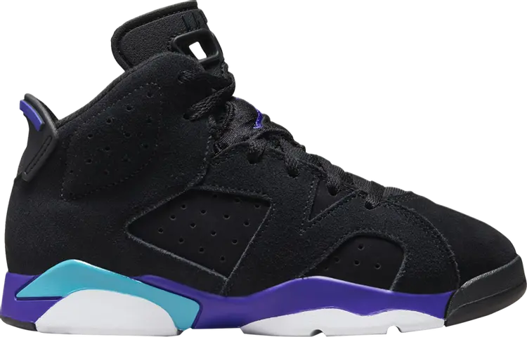 

Кроссовки Air Jordan 6 Retro PS 'Aqua', черный