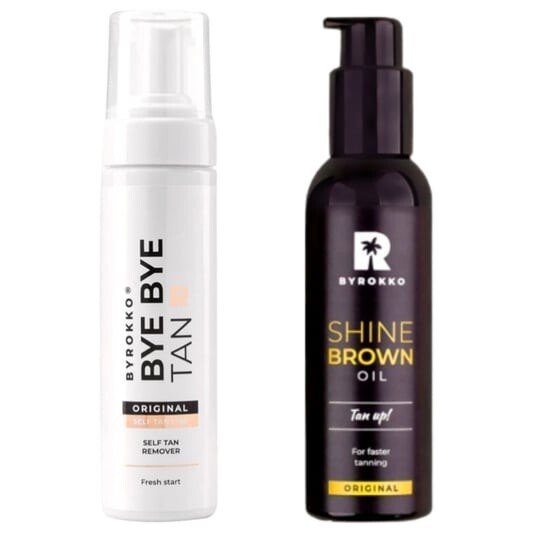 

Масло Byrokko Shine Brown + средство для снятия автозагара