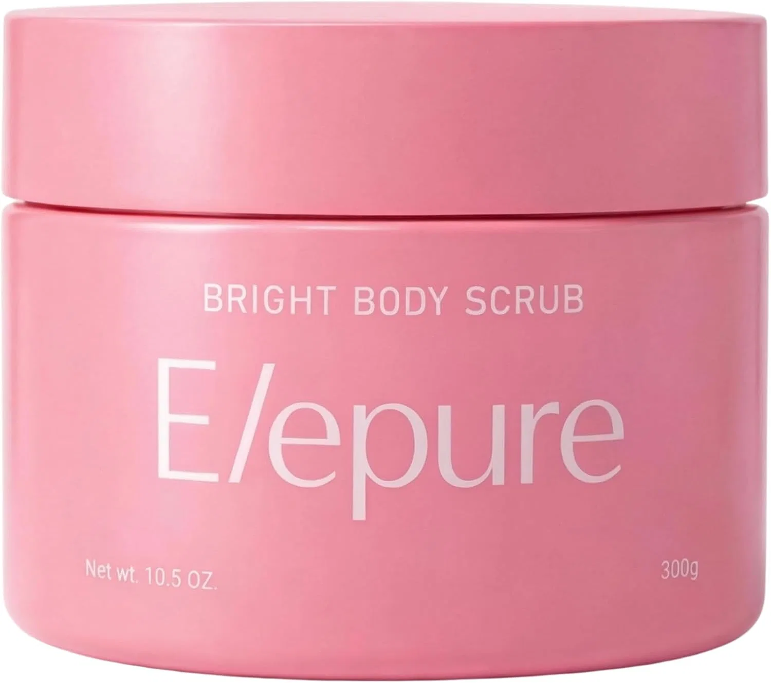 Скраб для тела Elepure с каолином и глутатионом, 300 г, кремовый