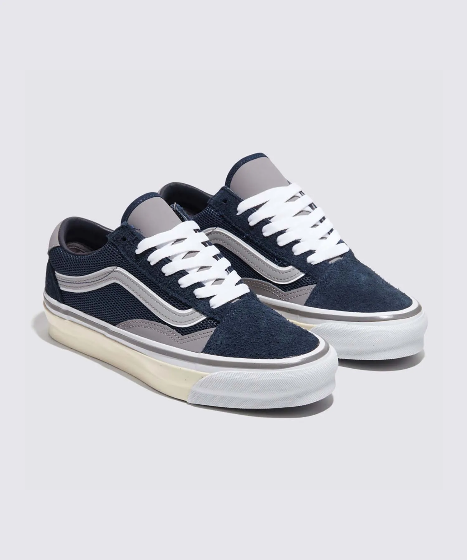Мужские/женские кеды Old Skool 36 SP LX TDC VANS тёмно-синие — фото 4