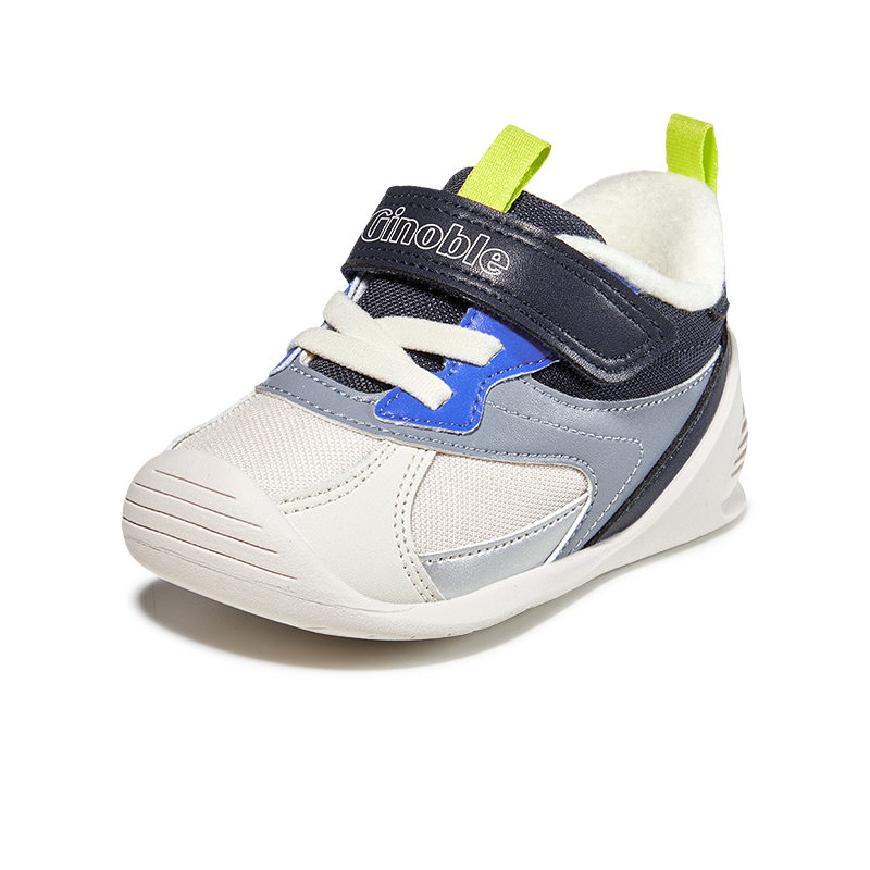 

Обувь для дошкольников и носки для младенцев и малышей GINOBLE, серый/синий/серебряный