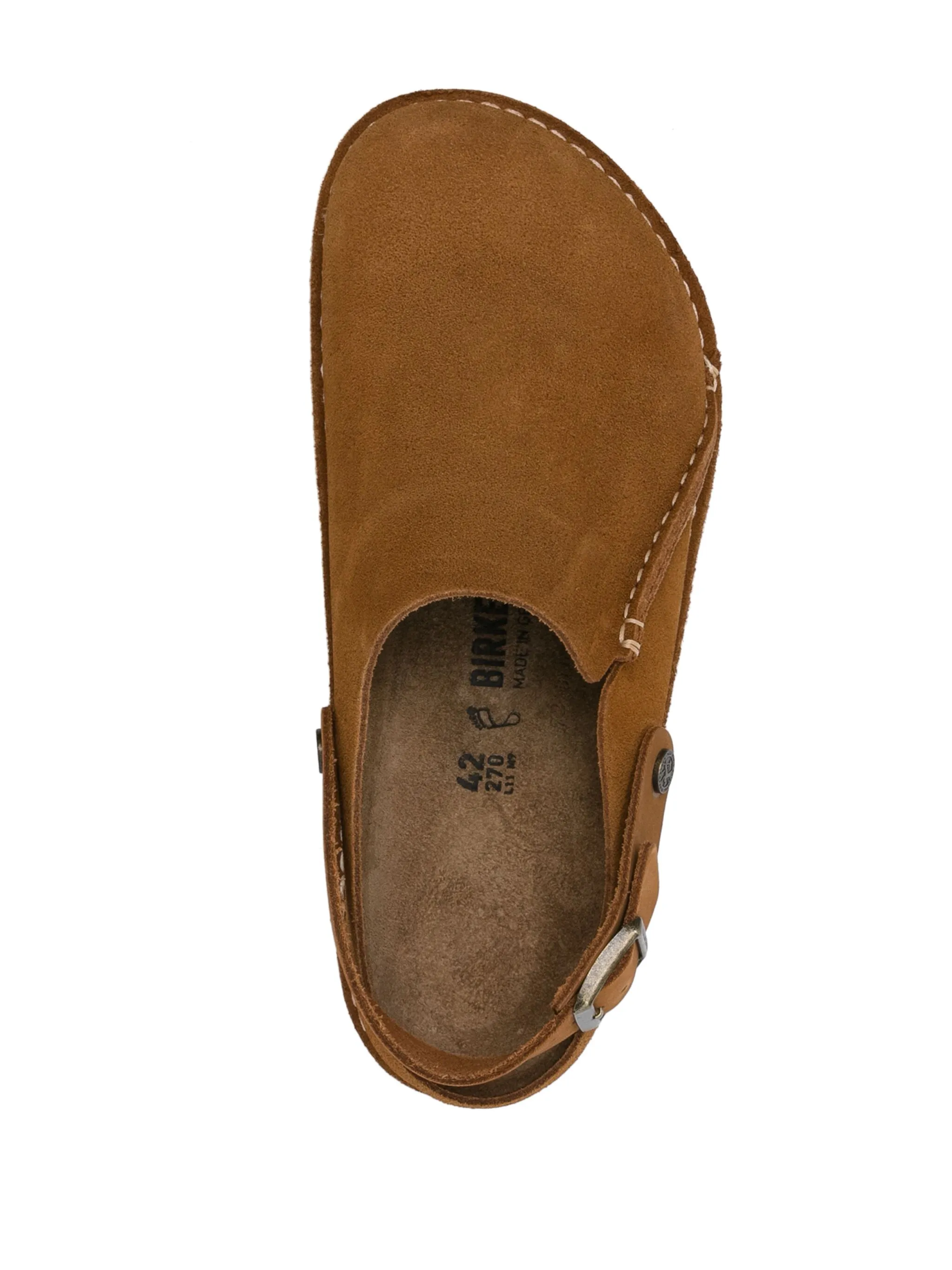Сандалии Lutry Birkenstock, коричневый — фото 4