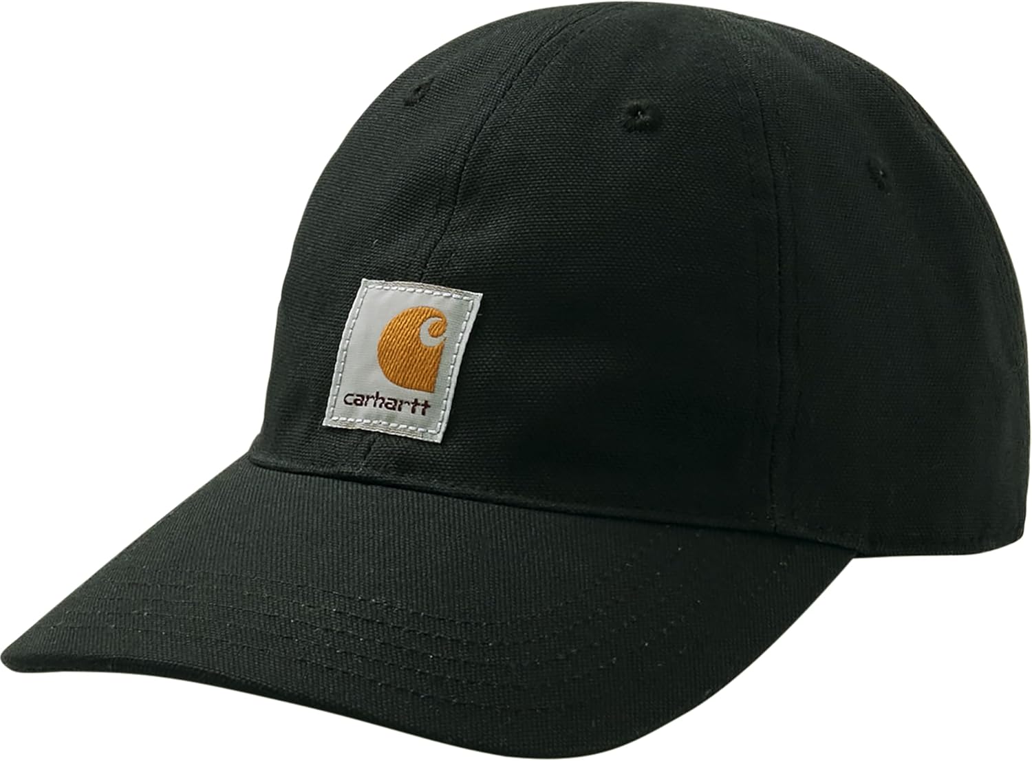 

Бейсболка Carhartt Boys Signature из парусины, Caviar Black
