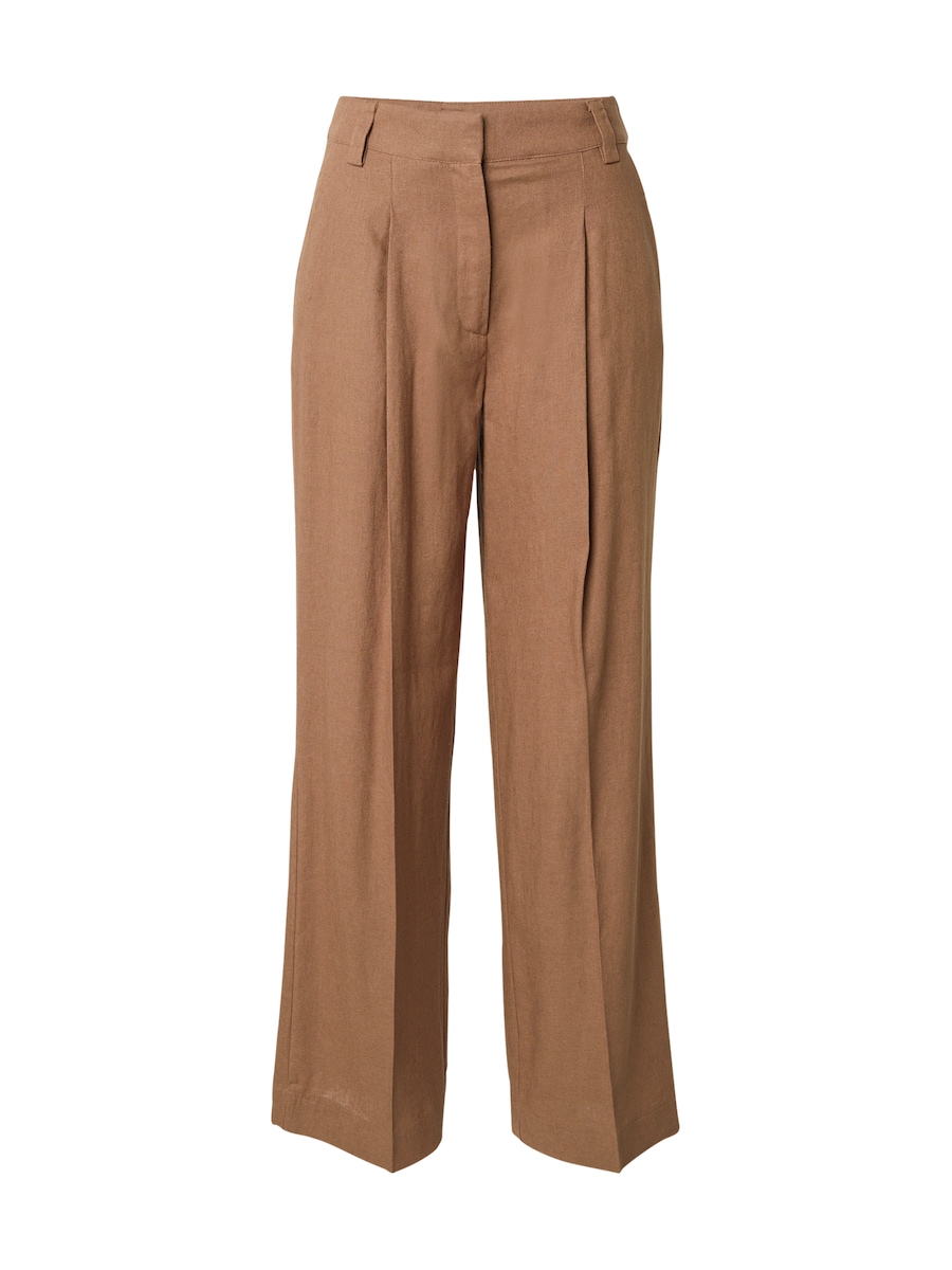 

Свободные плиссированные брюки mbym Cristiana, коричневый