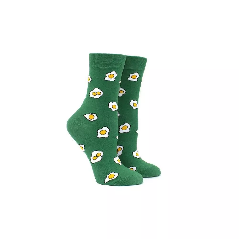 

Носки с узором «жареные яйца» (женские размеры, взрослые, средние) от Sock Panda