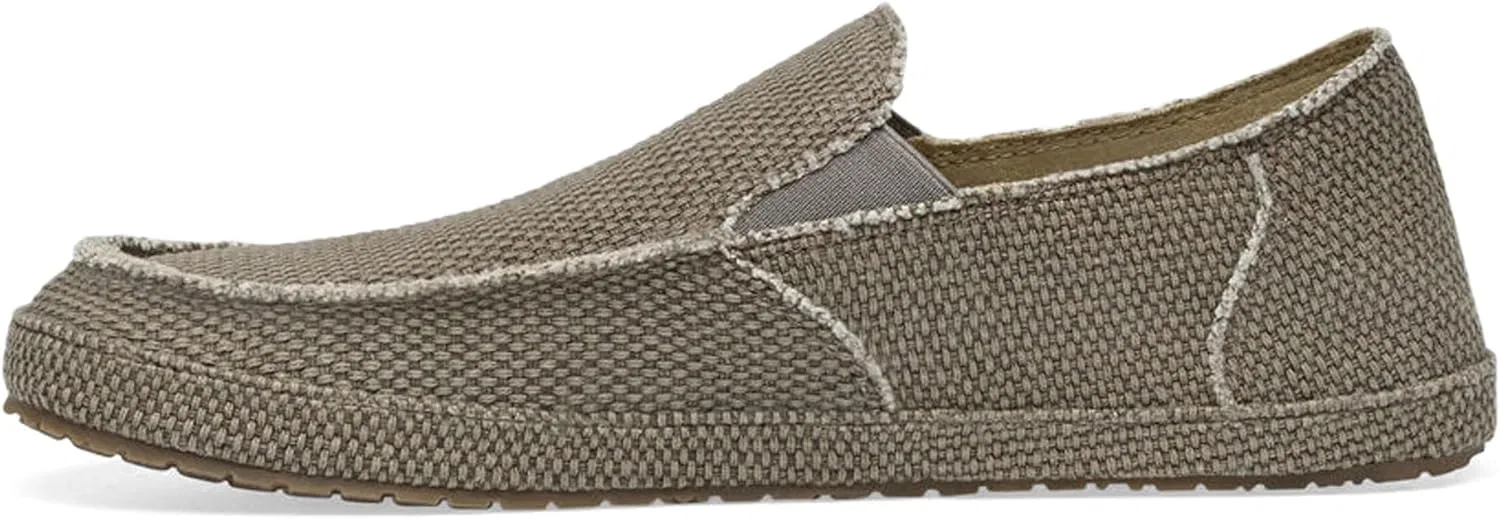 Лоферы мужские на Comfort Footbed, Sanuk, Brown — фото 4