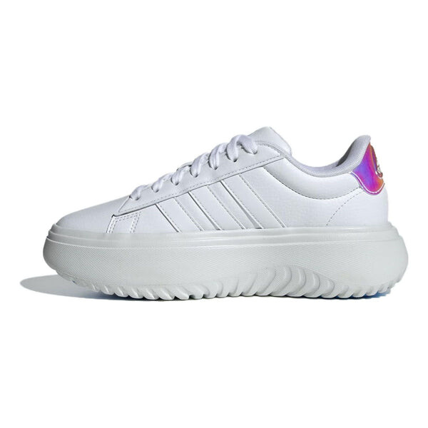 Кроссовки большие туфли-лодочки Adidas, белый
