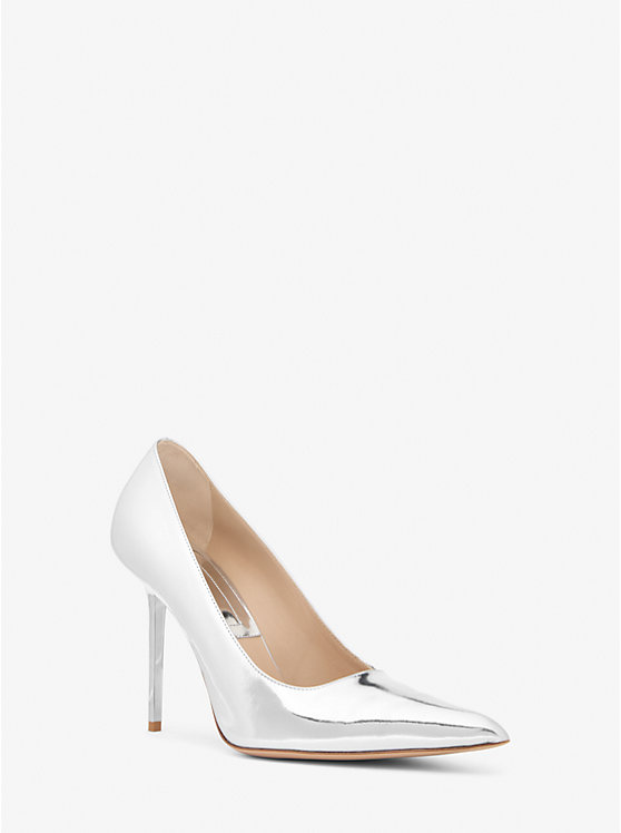 Туфли Winona specchio из кожи Michael Kors, серебряный
