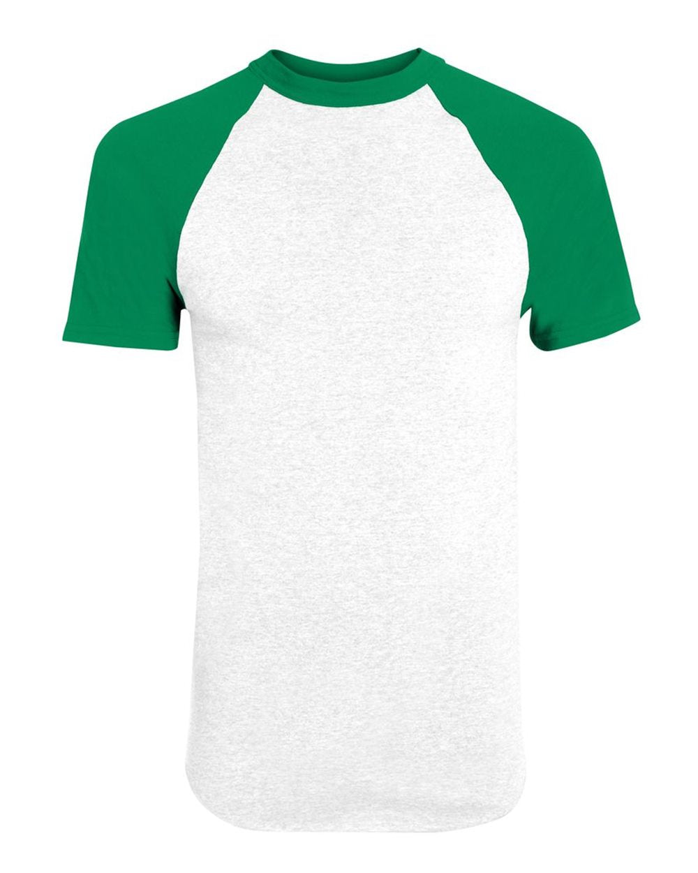 

Бейсбольная футболка с коротким рукавом Augusta Sportswear, цвет white/ kelly