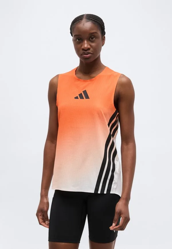 Профессиональная майка Adidas Terrex, White/Semi Impact Orange