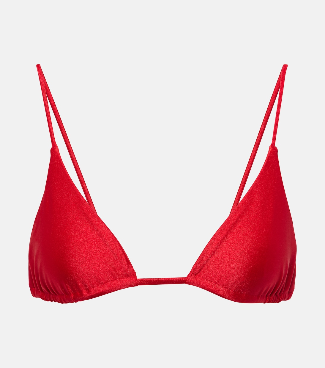 

Через треугольный верх бикини Jade Swim, Crimson