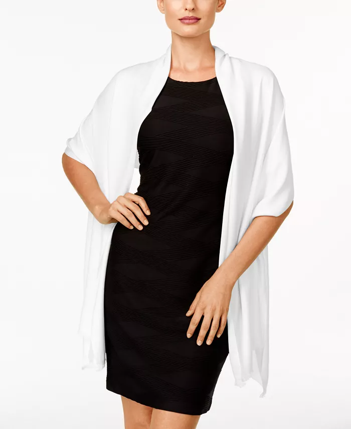 

Шарф и шаль в одном, создано для Macy's I.N.C. International Concepts, белый