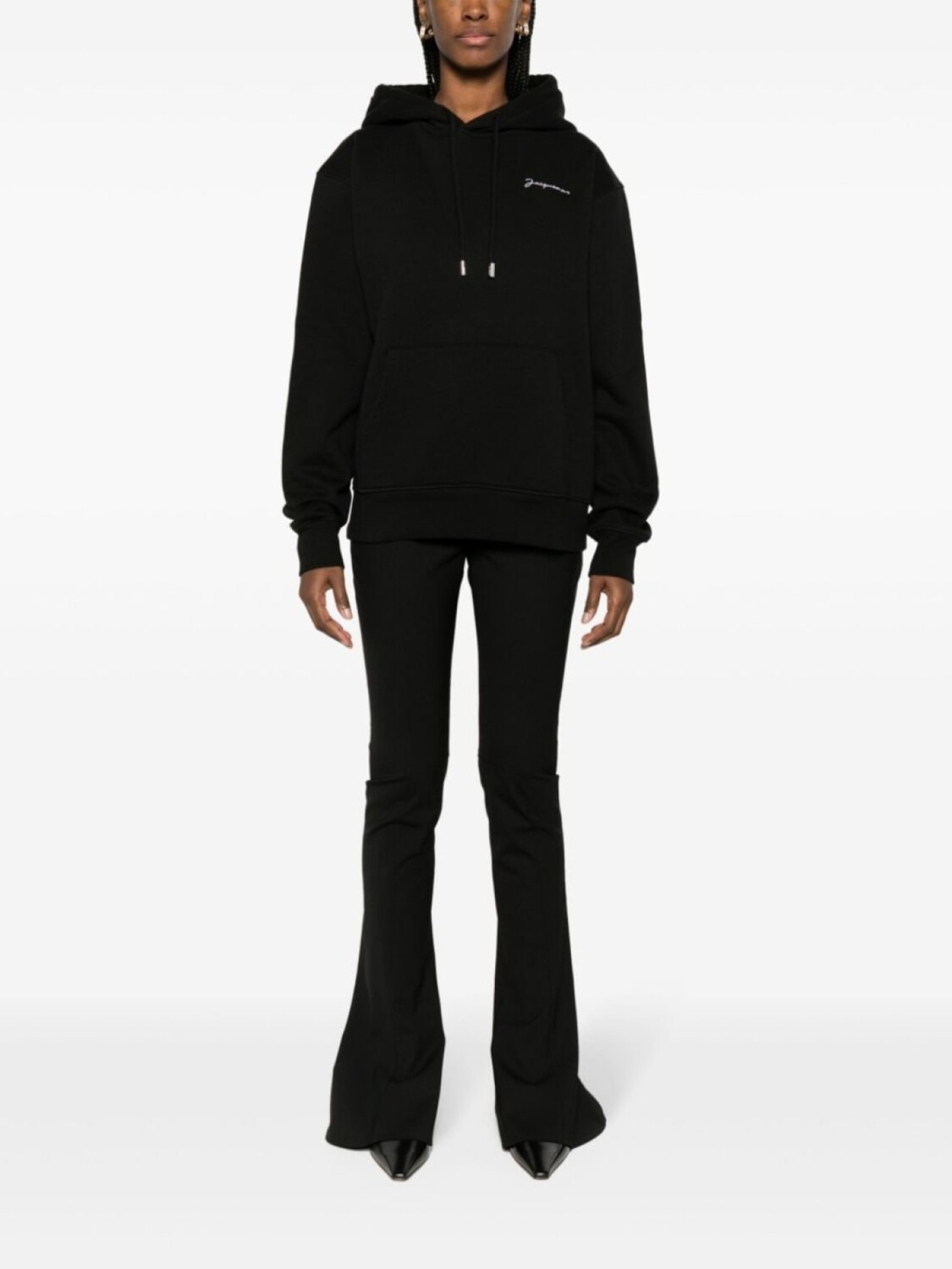 

Jacquemus худи Le Sweatshirt Brod, черный