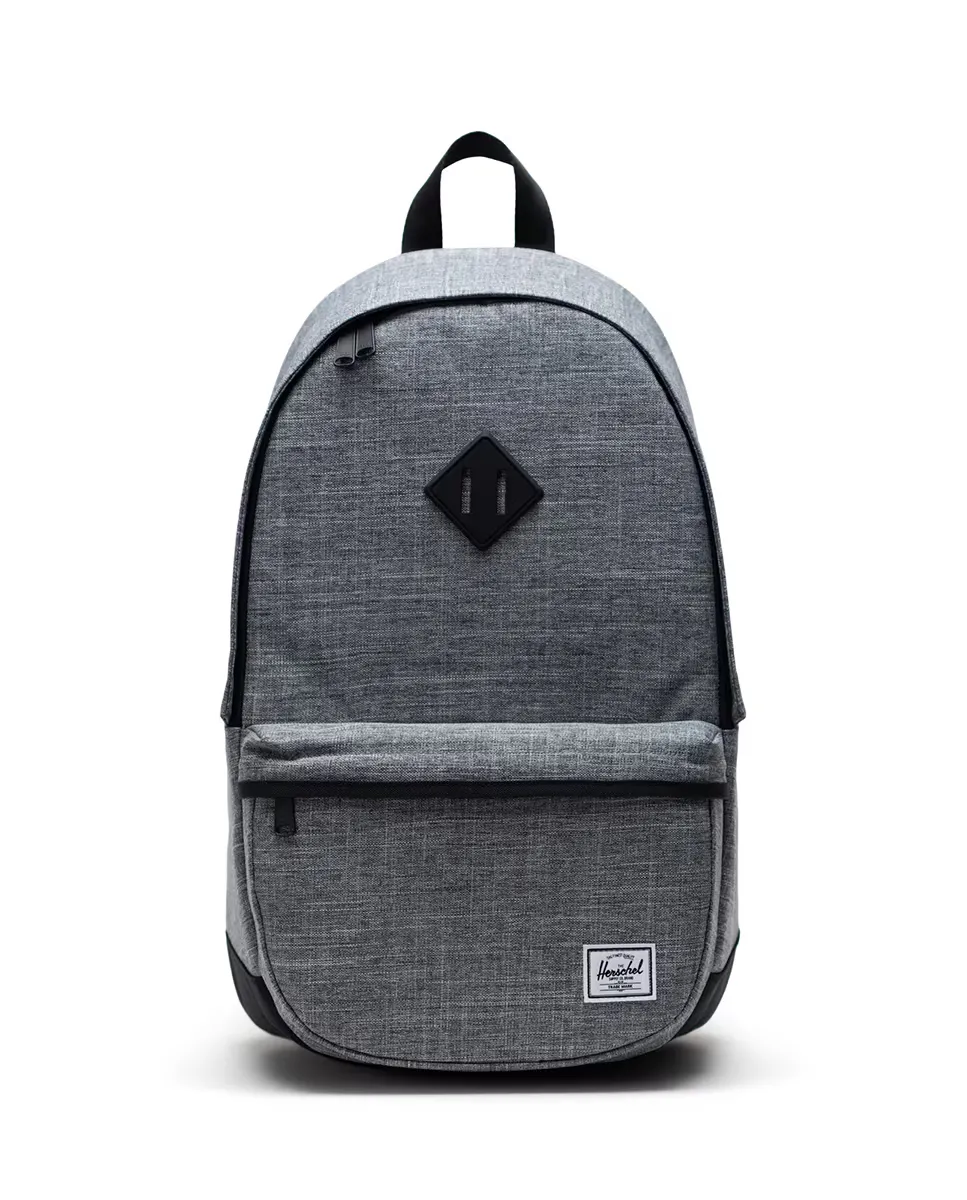 

Экологичный мужской рюкзак 21 л из серой ткани с передним карманом Herschel, серый