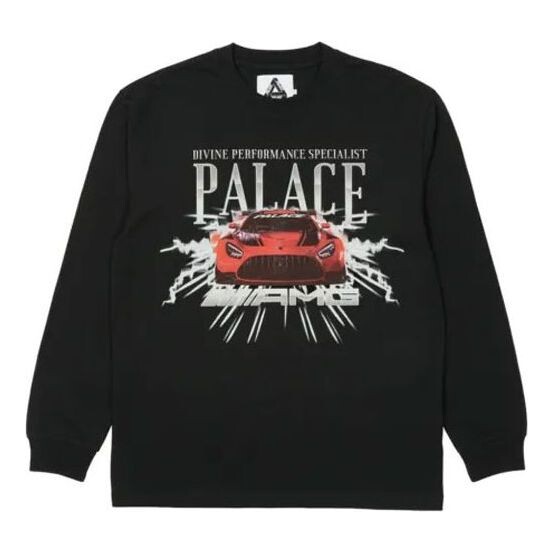 

Толстовка ss21 x amg longsleeve 'black' Palace, черный