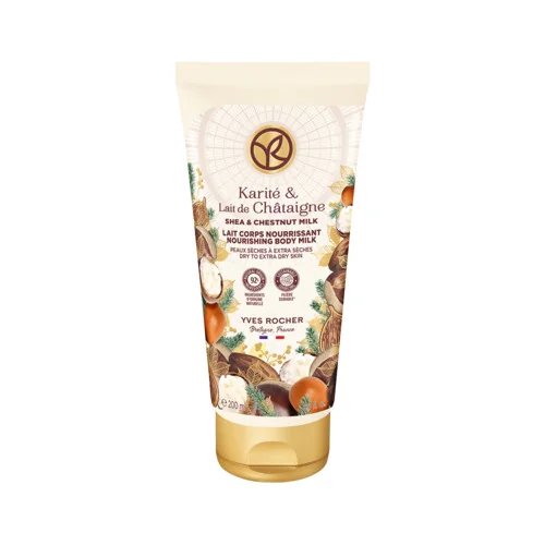 

Регенерирующее молочко для тела Карите и каштановое молочко YVES ROCHER 200 мл