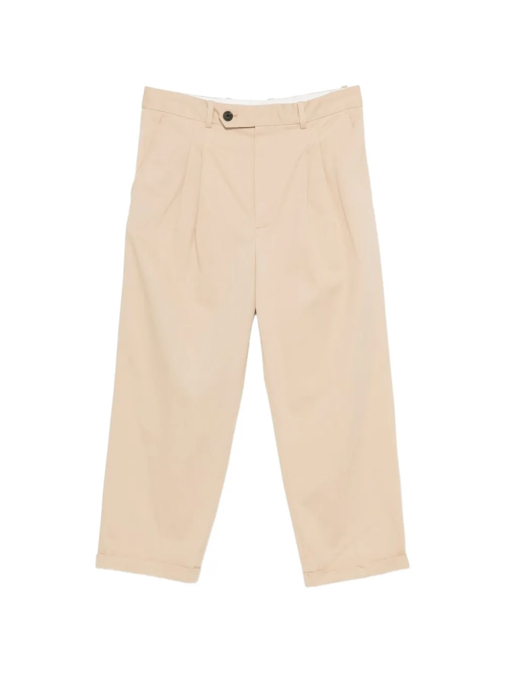 

Плиссированные брюки Drole De Monsieur, бежевый