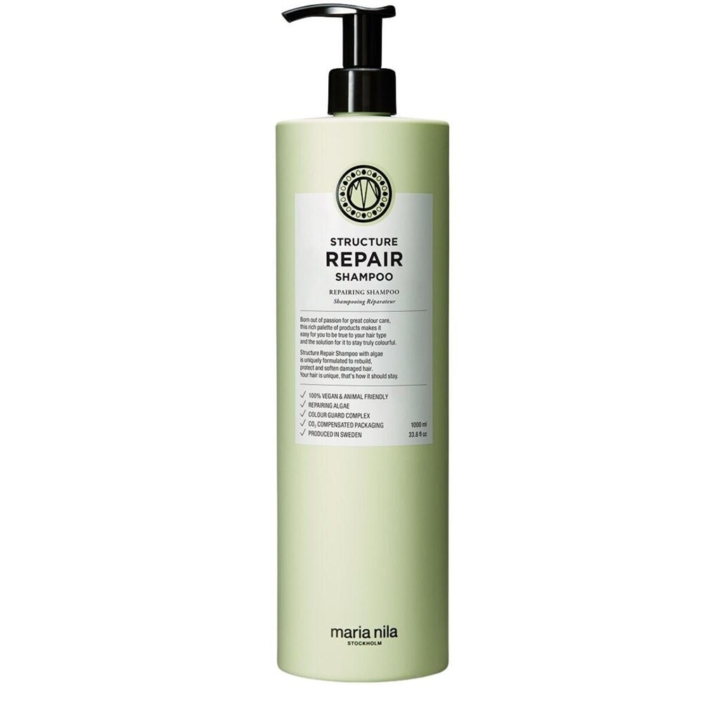 

Maria Nila Structure Repair Shampoo, Шампунь для сухих и поврежденных волос, 1000мл