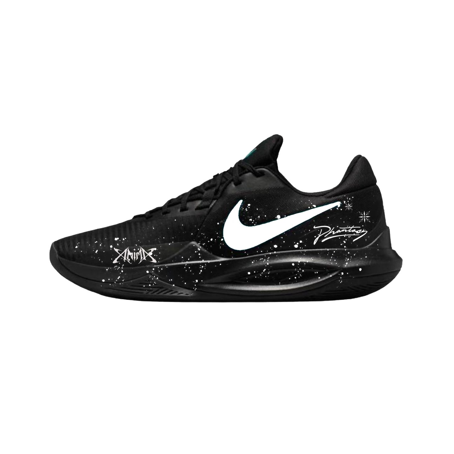 

Precision 6 Hacker Cushioning Grip Low top Basketball Shoes мужские Nike, черный