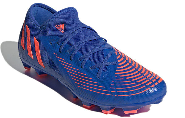 Кроссовки Predator Edge.3 низкий мг Adidas, синий — фото 3