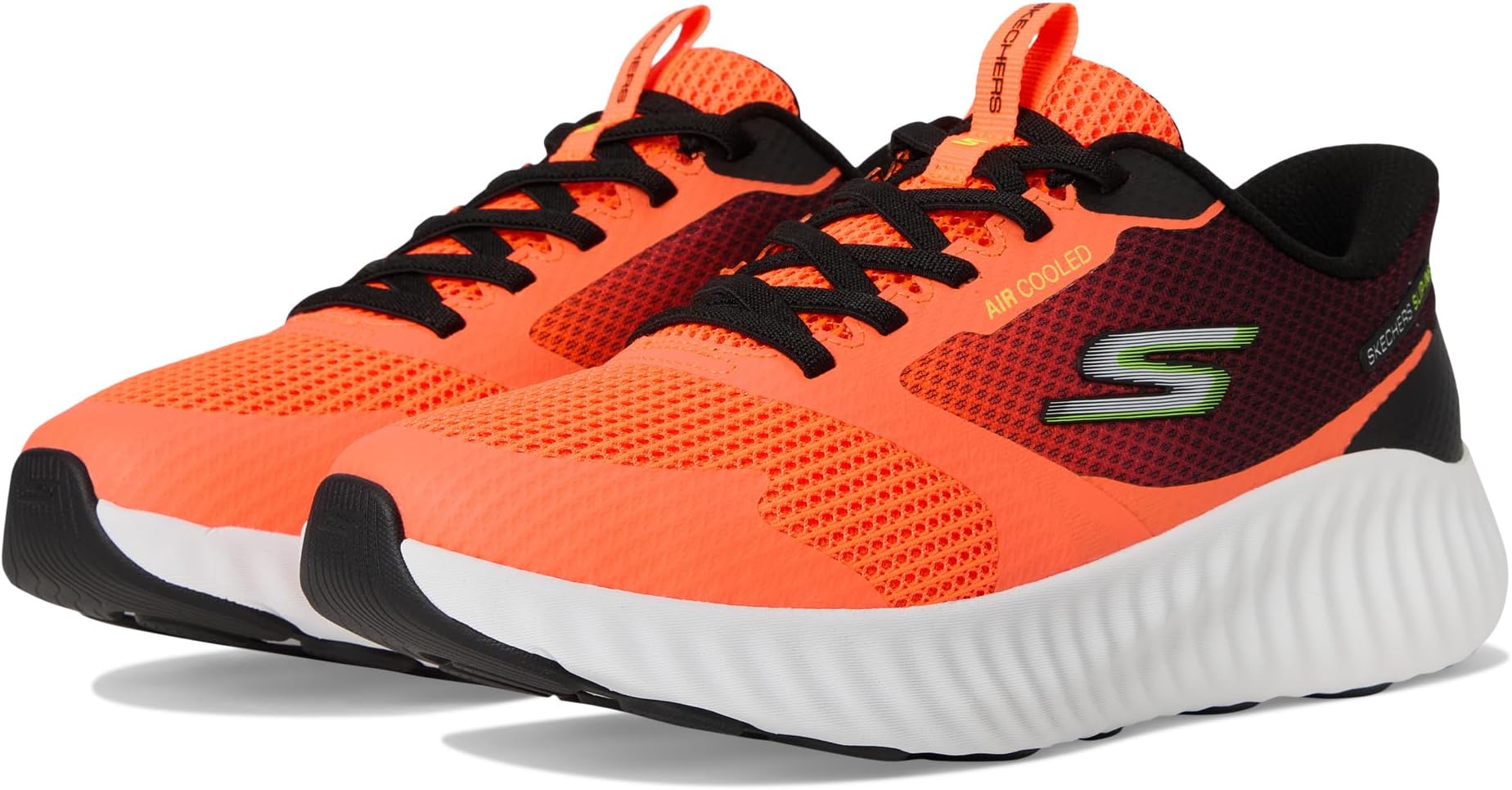 

Кроссовки SKECHERS Hands Free Slip-ins Go Run Now - Starfuse Sneaker, Orange Black