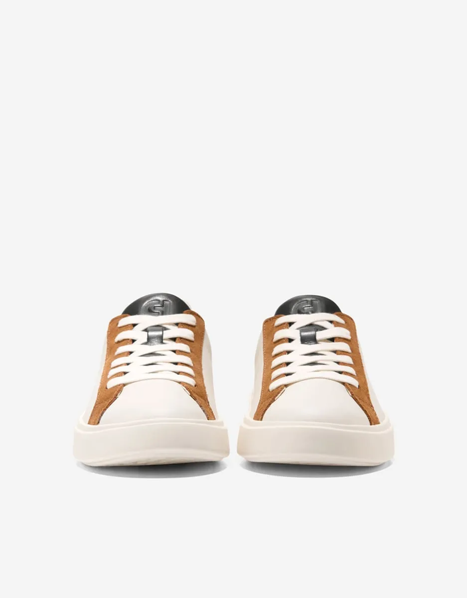 Женские кожаные кроссовки, сделанные из легкой и гибкой кожи Cole Haan, бежевый — фото 3