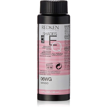 

06Wg Shades Eq Gloss Mango 60мл, Redken