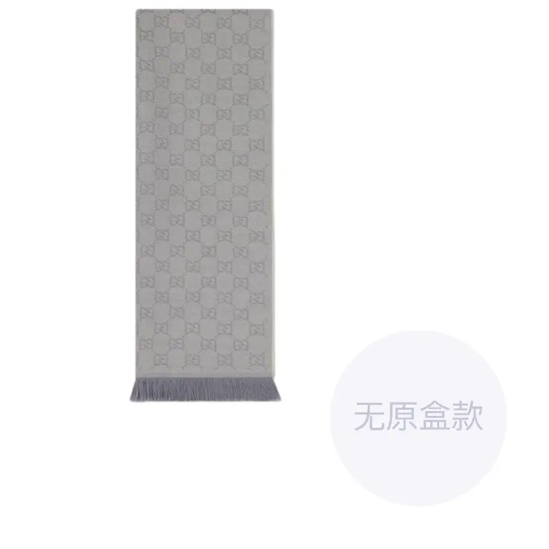 

GUCCI Шарф Gg ssima, Light Blue/Gray