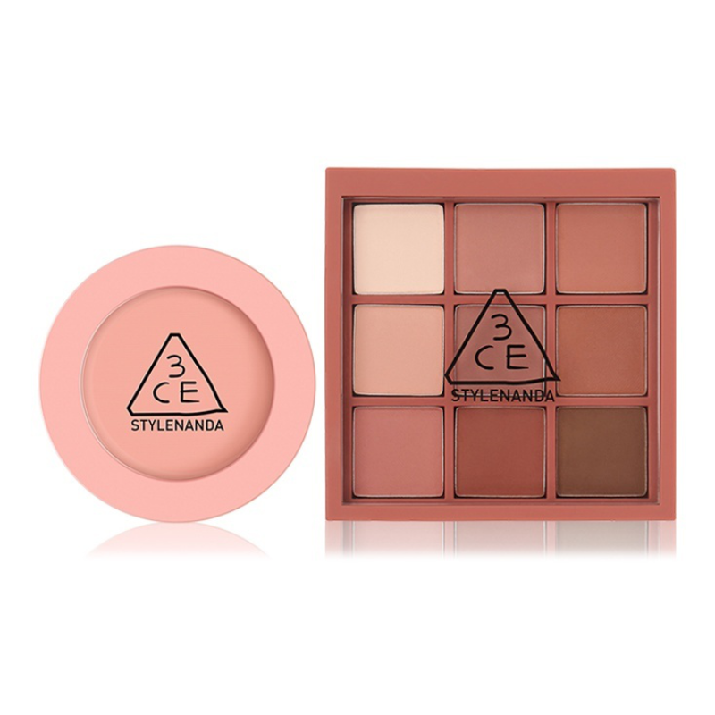 

Тени для век и румяна Velour, набор из двух предметов для осветления тона кожи 3CE