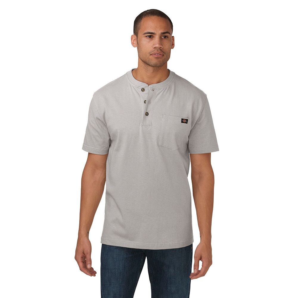 

Мужские хенли Dickies Heavyweight с коротким рукавом, серый