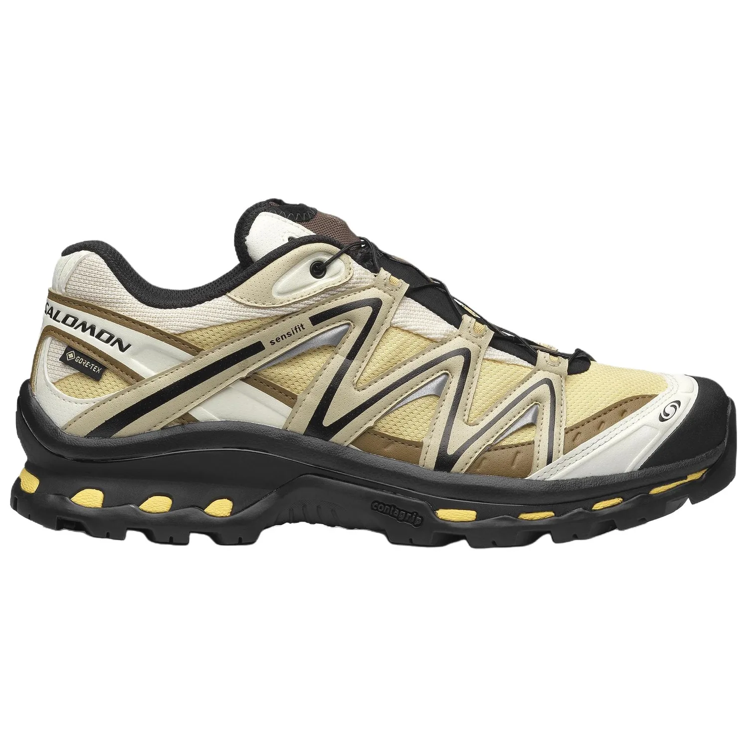 SALOMON XT Quest Waterproof And Breathable Outdoor Shoes Unisex Light Yellow White — фото 3