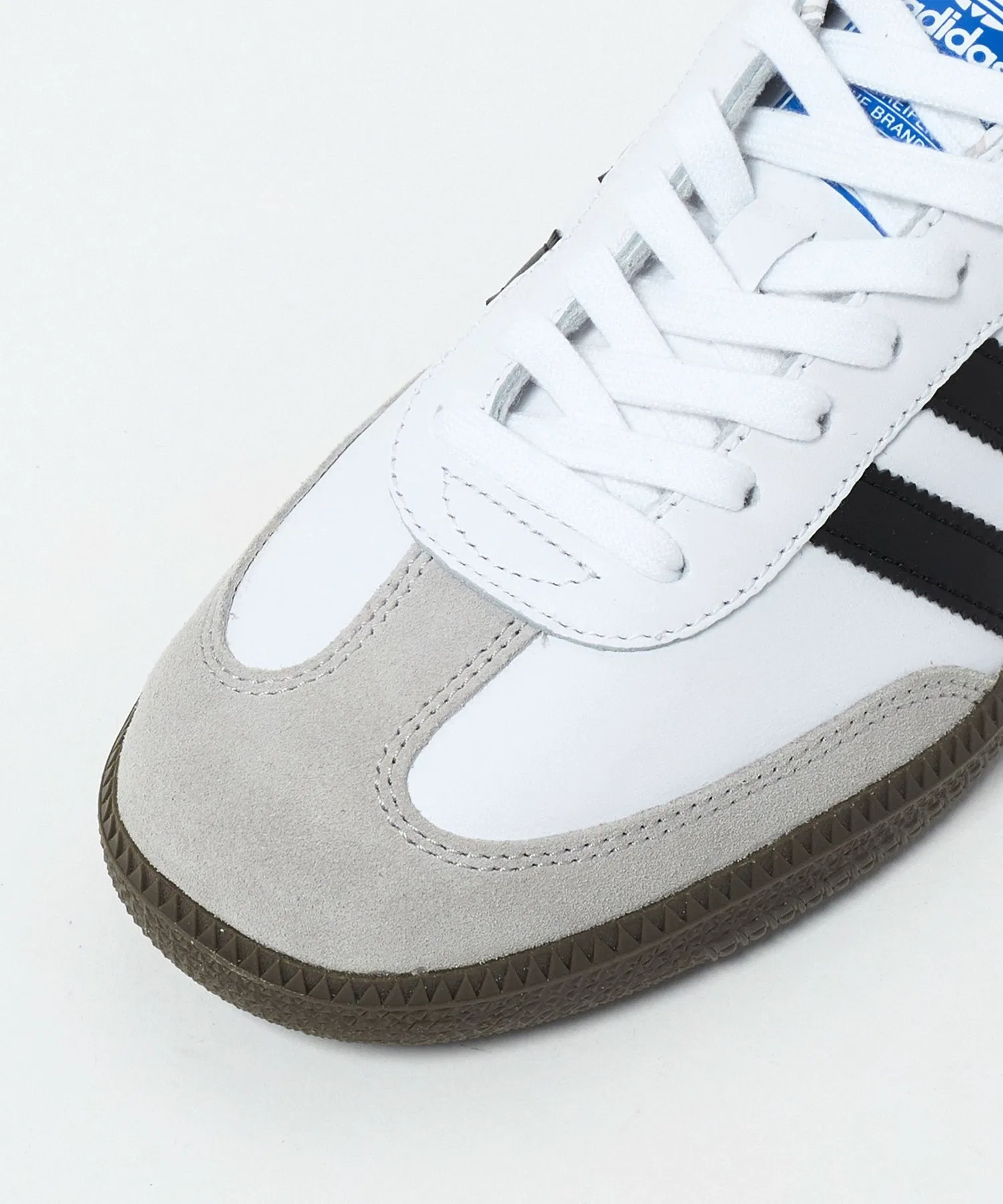 Мужские кроссовки adidas Originals Samba OG белые — фото 4