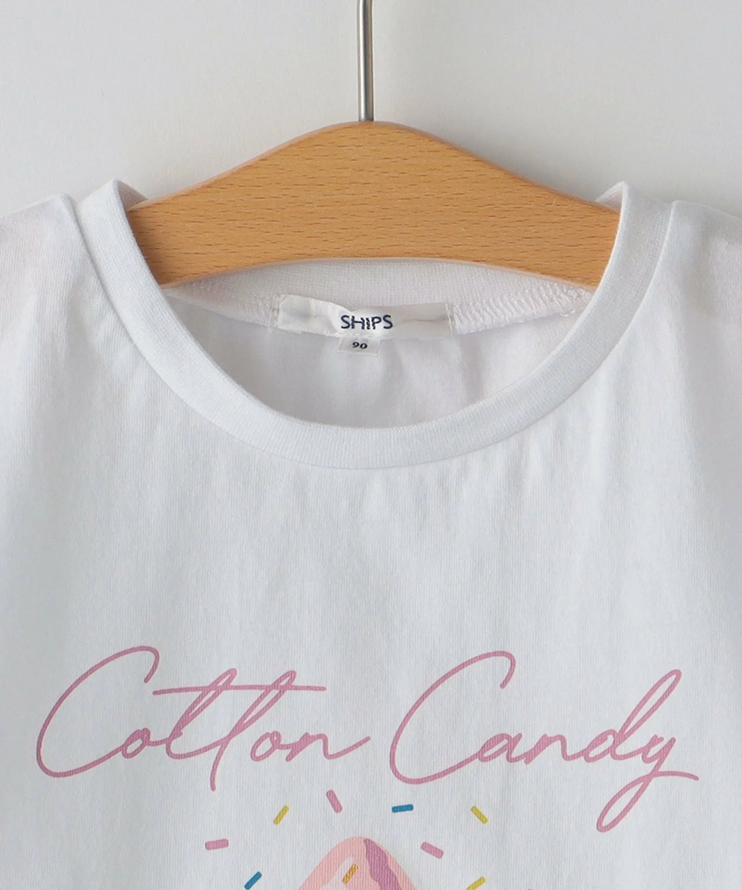 Детская футболка с коротким рукавом "Cotton Candy": 80-90 см SHIPS KIDS, White — фото 3