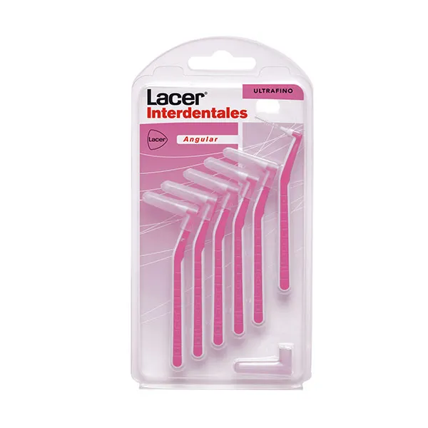 

Ультратонкие угловые цилиндрические щетки Interdentales Lacer, 6 UD