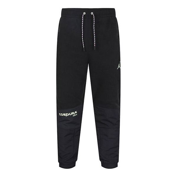 

Брюки Air Jordan Winter Utility Cordura Stay Warm polar fleece Splicing Casual Sports Running Long Pants Black, черный