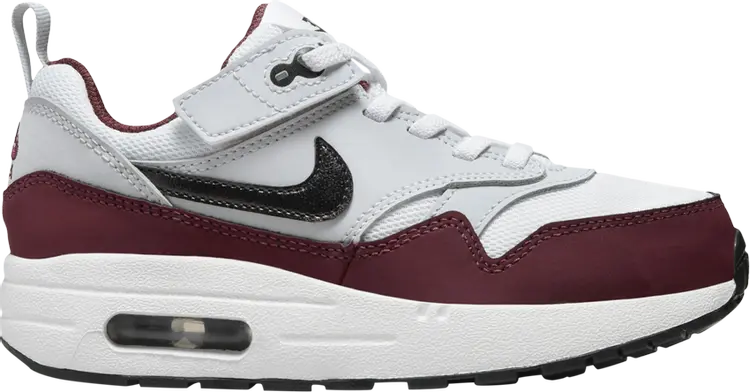 

Кроссовки Air Max 1 EasyOn PS 'Dark Team Red', красный