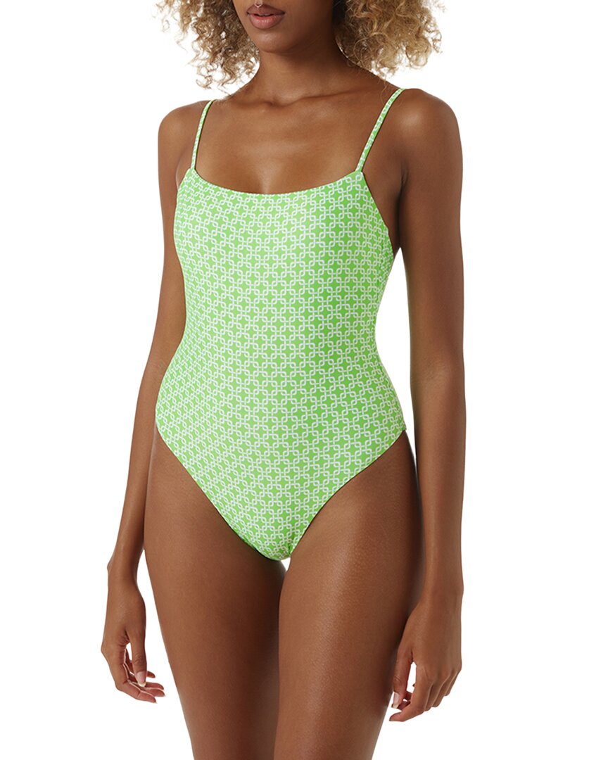 

Цельный купальник Melissa Odabash Maui, зеленый