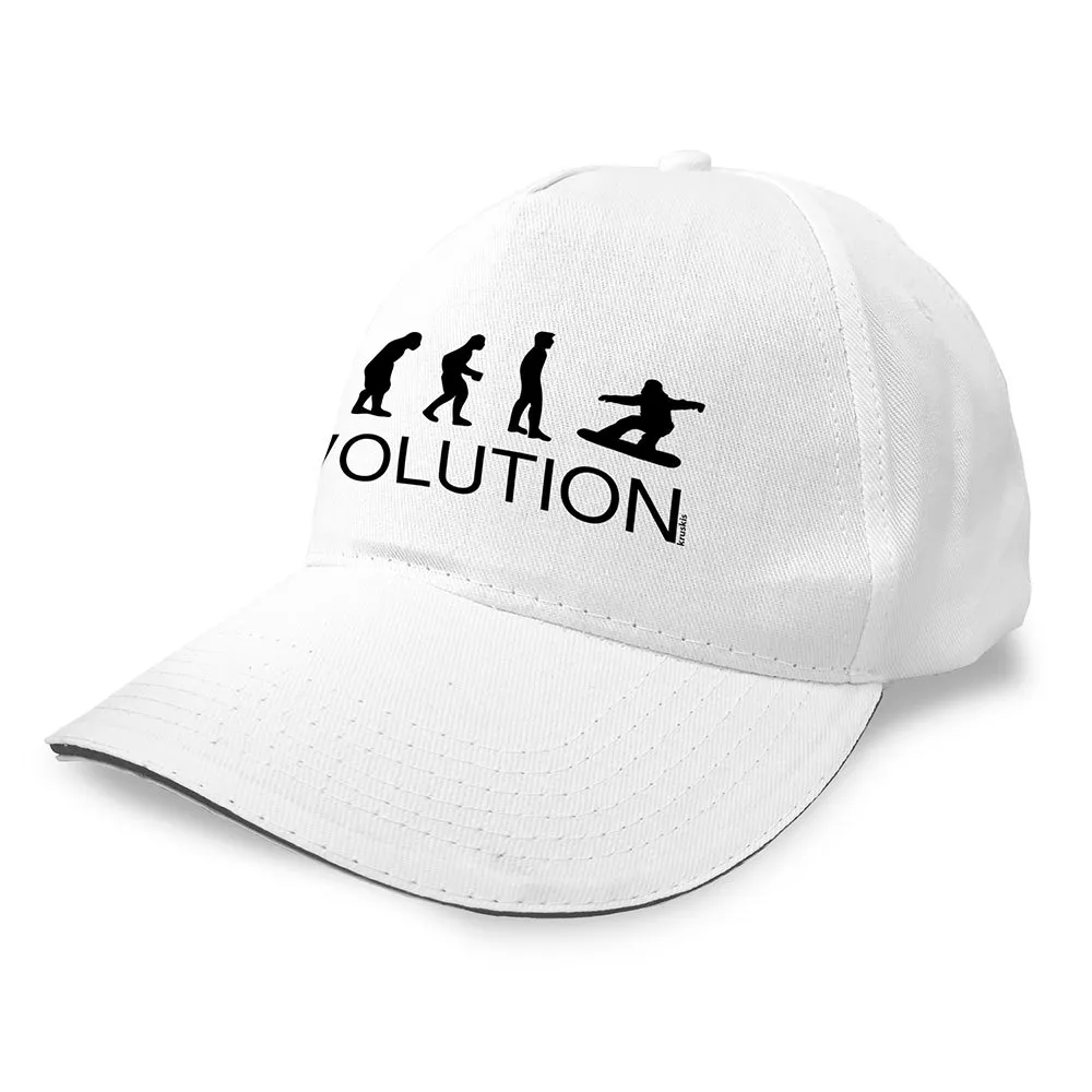 

Бейсболка Kruskis Evolution Snowboard, белый