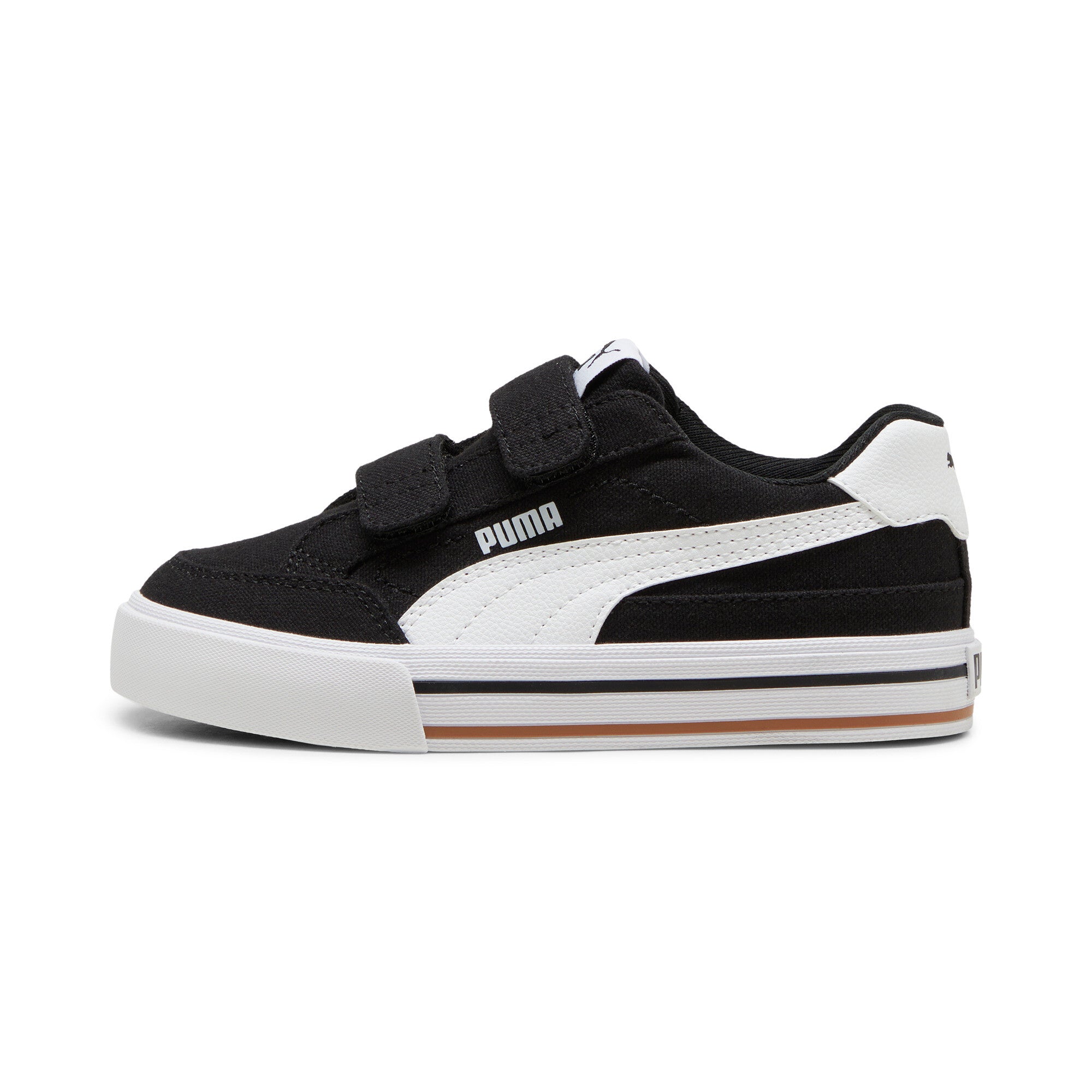 

Кроссовки PUMA Little Kids Court Classic Vulc Formstrip, черный/белый