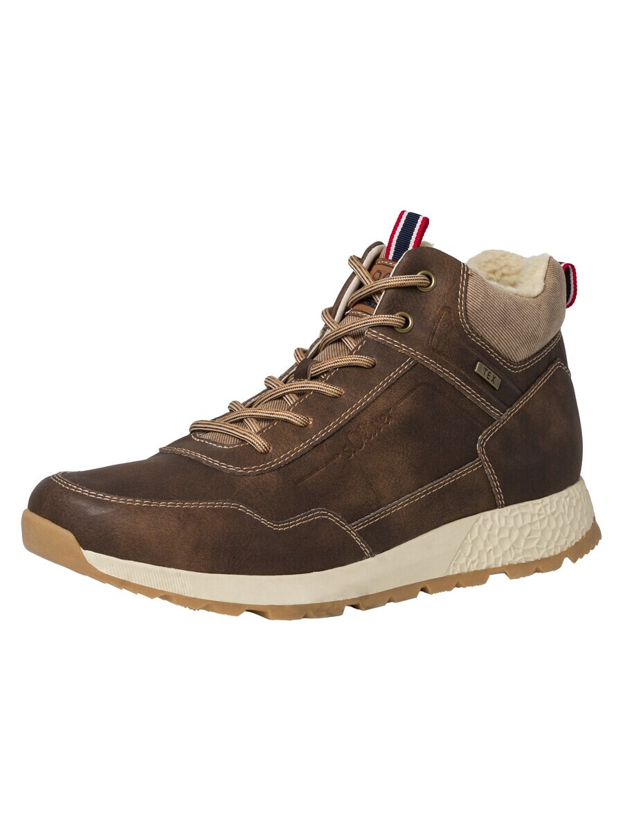 

Высокие кеды s.Oliver High-Top Sneakers, коричневый
