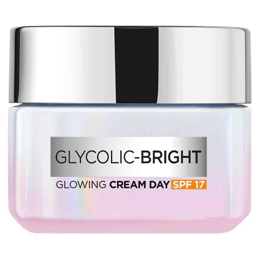

L'Oreal Paris Glycolic-Bright Glowing Cream Day SPF 17 50 мл, White