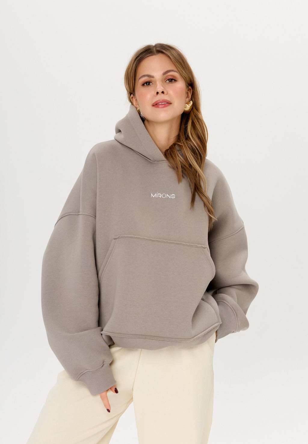

Толстовка Hoodie MIRONS, серый