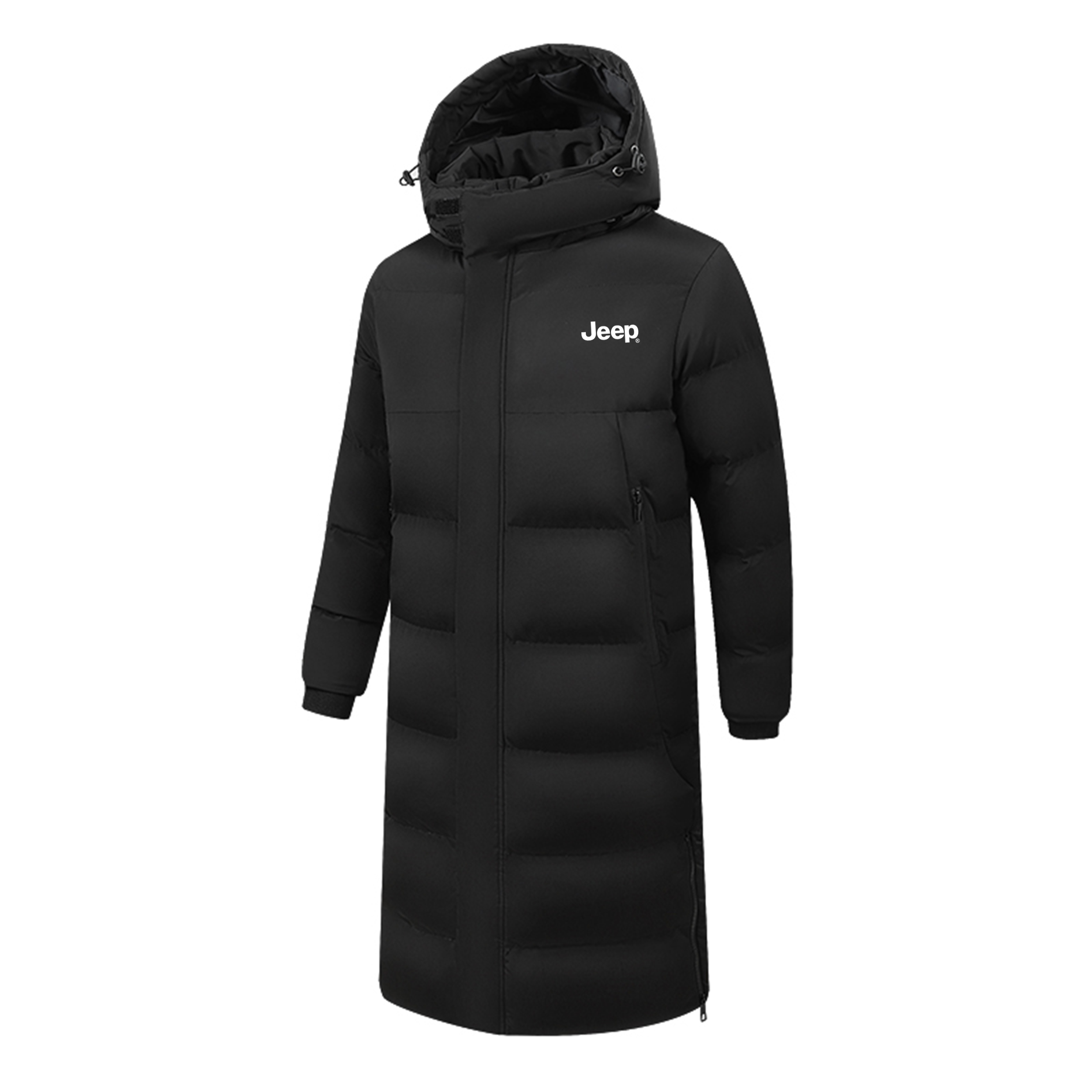 

Jeep Пуховик Unisex, Upgraded Fleece-Lined Temperature Lock (Black)