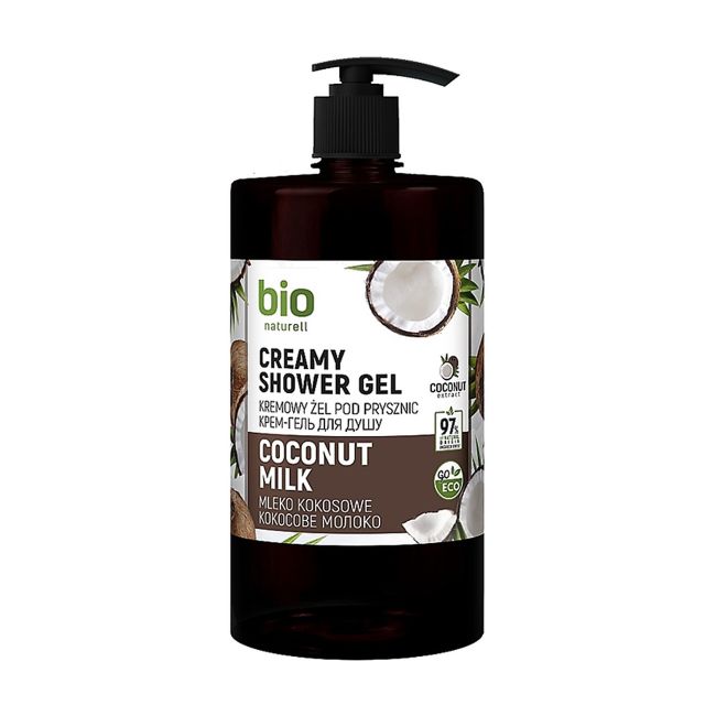 

Гель для душа с кокосовым молоком и кремом Bio Naturell, 946 мл