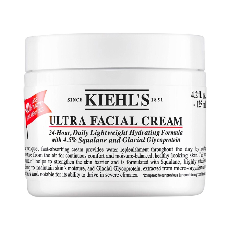 

Ультраувлажняющий крем для лица с скваланом, сменный в упаковке. Kiehl's Since 1851, 4.2 oz /125 mL