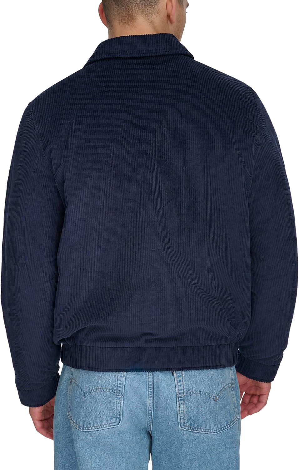 Levi's mens Мужская вельветовая куртка-бомбер Levi's, Navy — фото 4