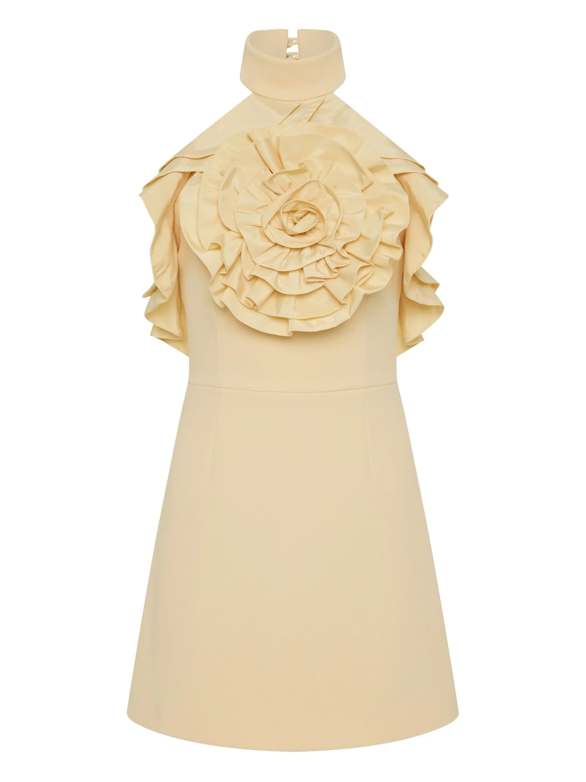 

Платье мини Aubriella с оборками Rebecca Vallance, желтый